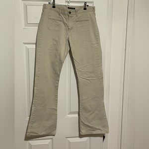 Abercrombie khakis, low-rise bootcut, sz 6